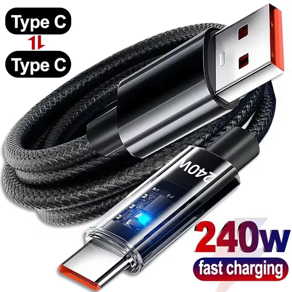 240W Dual Charging Line Type-C - Braided Line 评论和价格