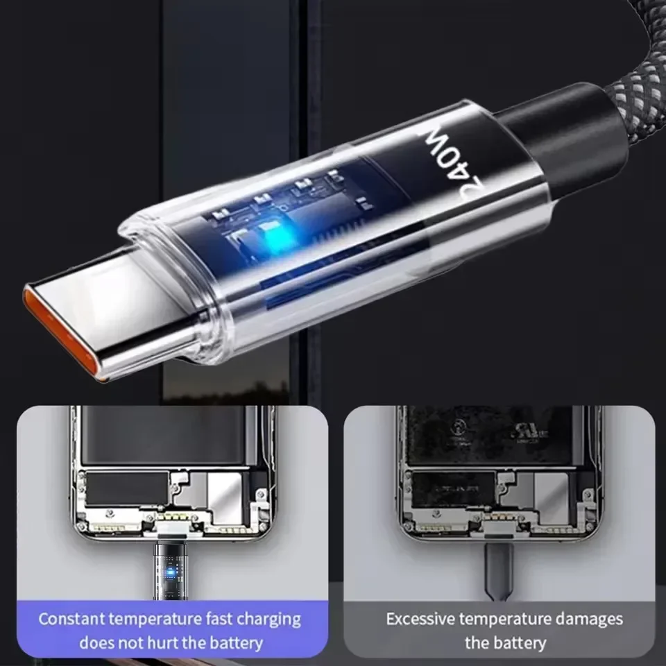 240W Dual Charging Line Type-C - Braided Line 评论和价格